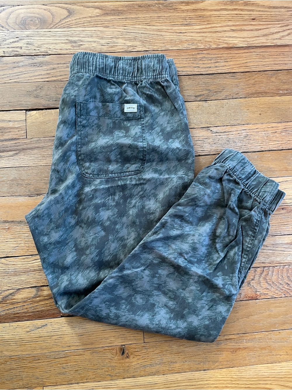 Green Camouflage Women's Jogger Pants